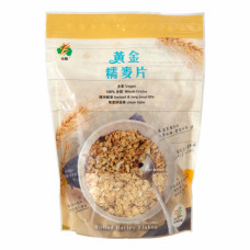 【台灣里仁】 里仁佳穎黃金糯麥片(500g/包) 純素 保留全穀營養素和纖維