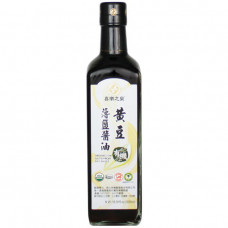 【台灣里仁】 里仁有機黃豆薄鹽醬油(500ml/瓶) 純素 有機雙認證 無添加